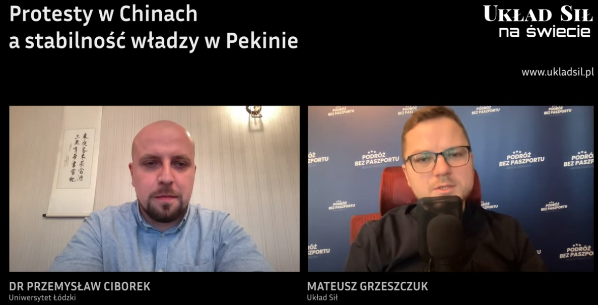 Screen z portalu YouTube ze zdjęciem Przemysława Ciborka po lewej stronie i Mateusza Grzeszczuka po prawej stronie/A screenshot from YouTube with a photo of Przemysław Ciborek on the left and Mateusz Grzeszczuk on the right