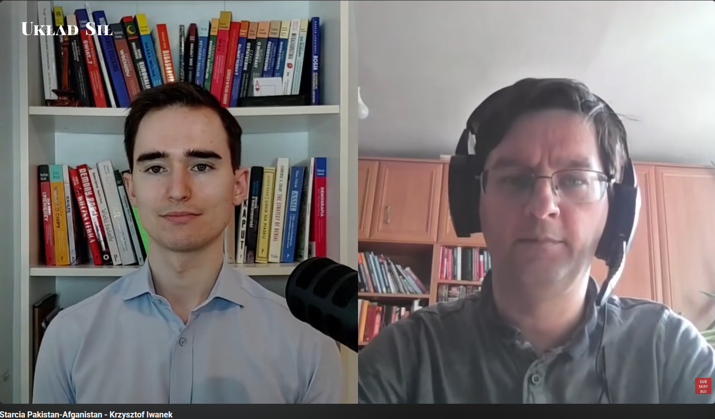 Screenshot from the Układ Sił podcast dated March 2, 2026.