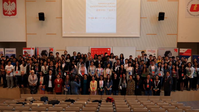 Studenci z Chin podczas Szkoły Letniej/Students from China during the Summer School