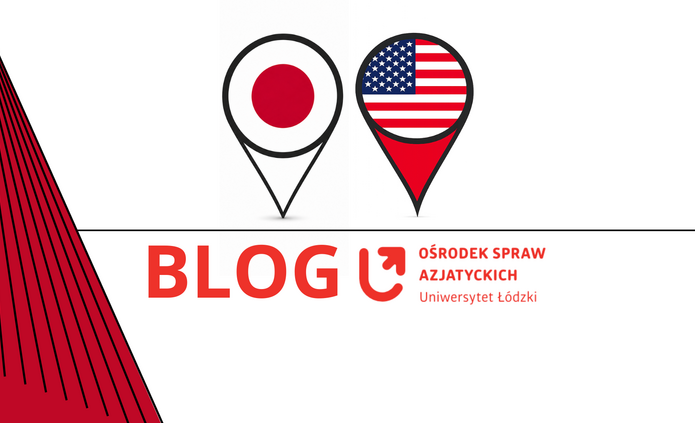 Logo blogu OSA UŁ Japonia USA