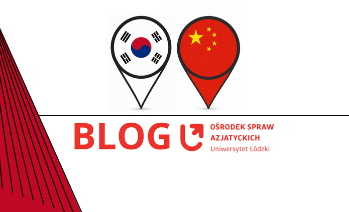 Logo blogu OSA UŁ Korea Południowa Chiny