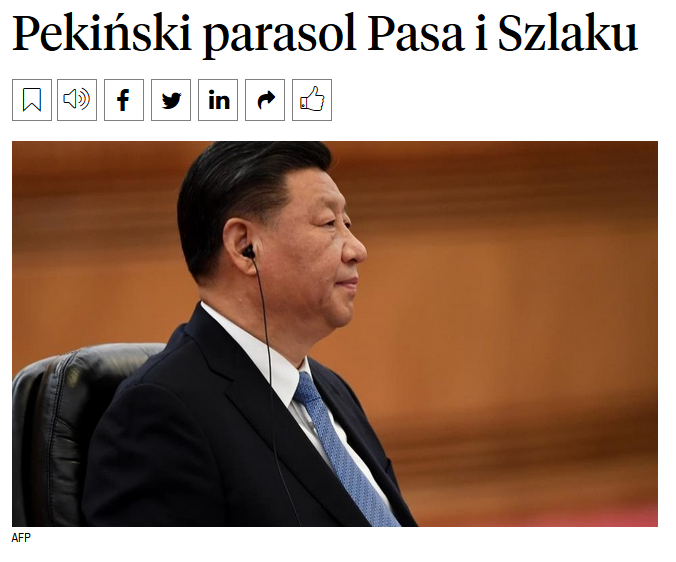Zrzut ekranu strony internetowej Rzeczpospolitej/Screenshot of the Rzeczpospolita website