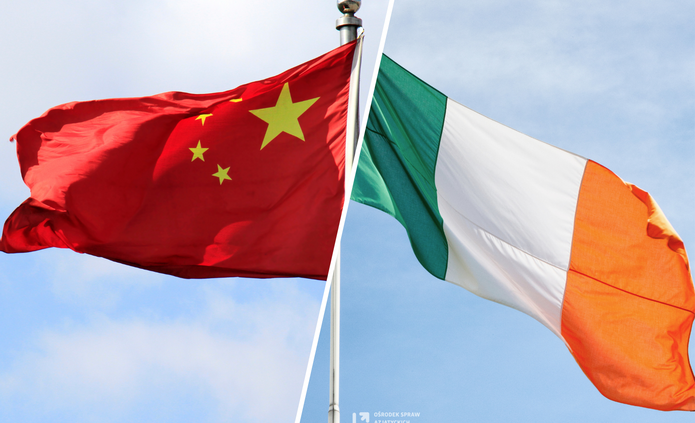 Flagi Chin i Irlandii