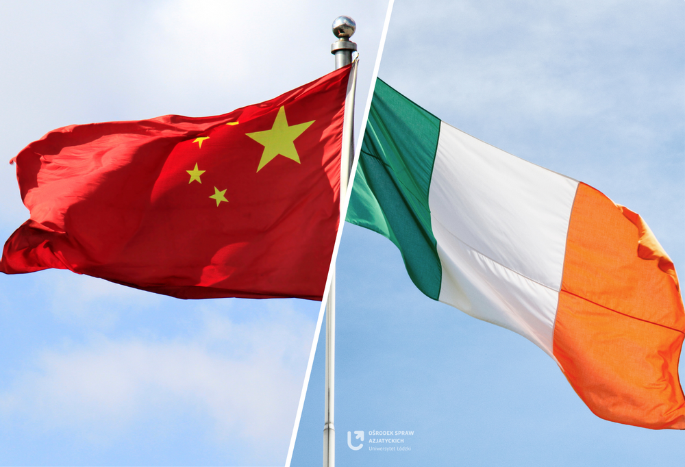 Flagi Chin i Irlandii