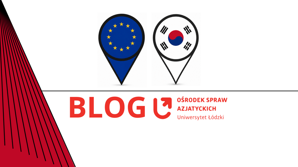 Logo blogu OSA UŁ Unia Europejska Korea Południowa