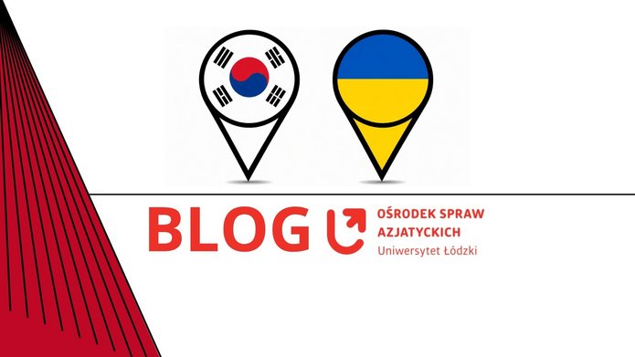 Logo BLOGU UŁ Korea Południowa i Ukraina