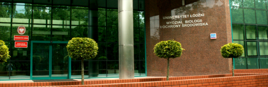 Budynek wydziału biologii Uniwersytetu Łódzkiego/Building of the Faculty of Biology at the University of Lodz
