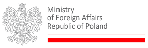 Logotyp Ministerstwa Spraw Zagranicznych Rzeczypospolitej Polskiej/Logotype of the Ministry of Foreign Affairs of the Republic of Poland